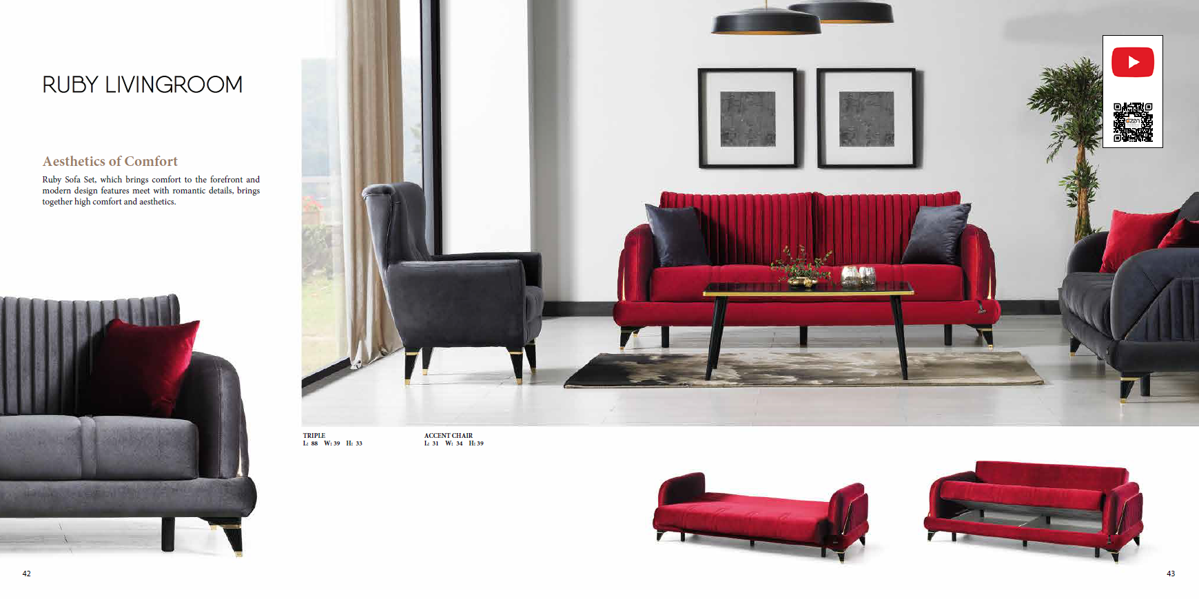 Ruby Sofa